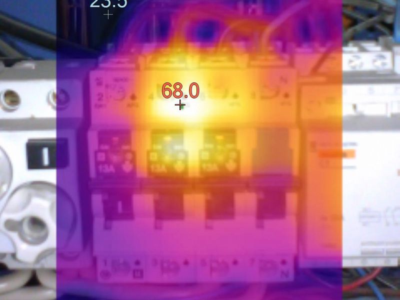 Termografering af automatsikring