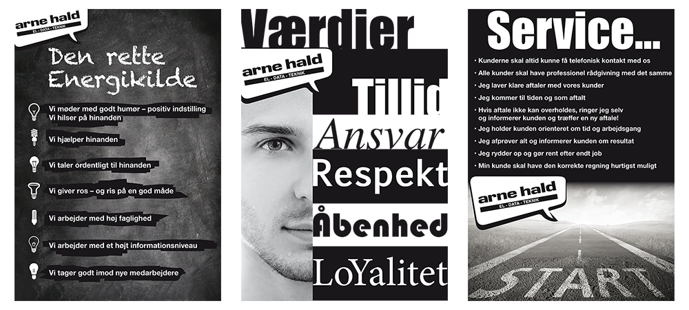 Energikilde, værdier og service hos Arne Hald A/S